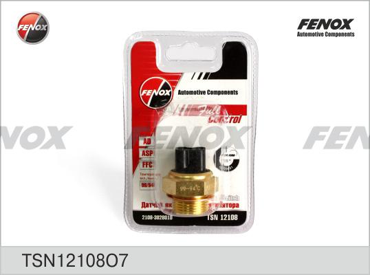 Fenox TSN12108O7 - Термовыключатель, вентилятор радиатора / кондиционера autospares.lv