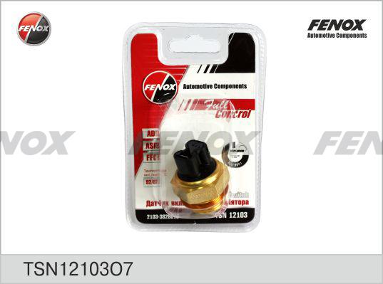 Fenox TSN12103O7 - Термовыключатель, вентилятор радиатора / кондиционера autospares.lv