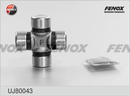 Fenox UJ80043 - Шарнир, продольный вал autospares.lv