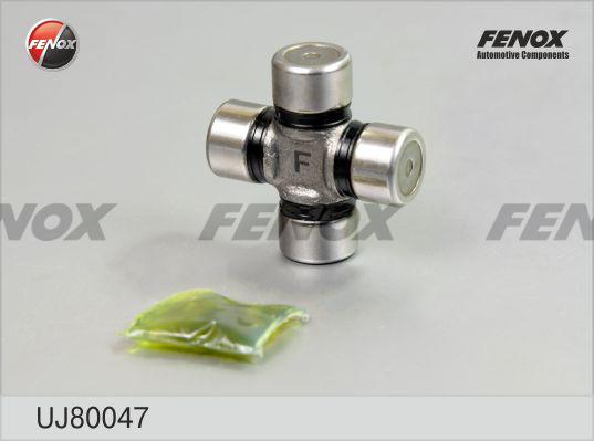 Fenox UJ80047 - Шарнир, продольный вал autospares.lv