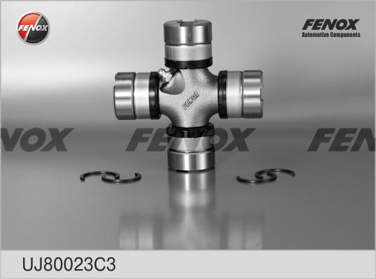 Fenox UJ80023C3 - Шарнир, колонка рулевого управления autospares.lv