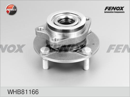 Fenox WHB81166 - Ступица колеса, поворотный кулак autospares.lv