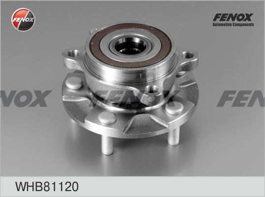 Fenox WHB81120 - Ступица колеса, поворотный кулак autospares.lv