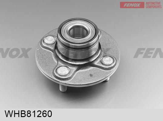 Fenox WHB81260 - Ступица колеса, поворотный кулак autospares.lv