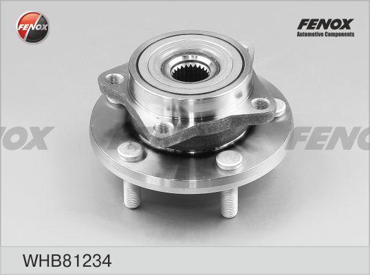 Fenox WHB81234 - Ступица колеса, поворотный кулак autospares.lv