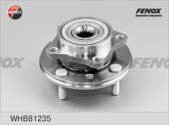 Fenox WHB81235 - Ступица колеса, поворотный кулак autospares.lv