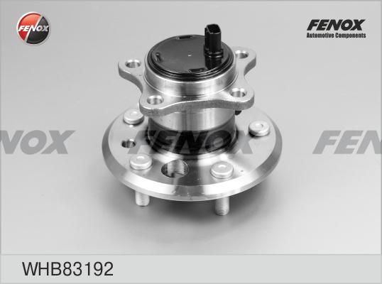 Fenox WHB83192 - Ступица колеса, поворотный кулак autospares.lv