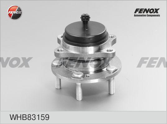 Fenox WHB83159 - Ступица колеса, поворотный кулак autospares.lv