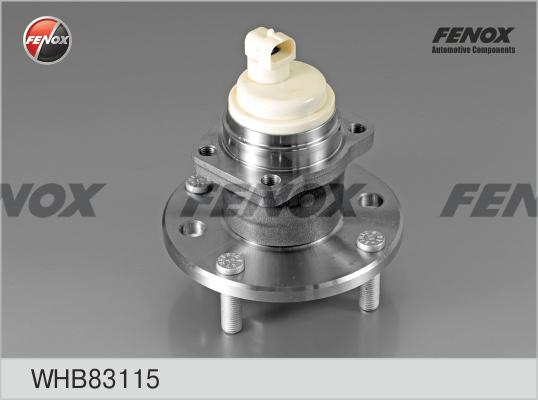 Fenox WHB83115 - Ступица колеса, поворотный кулак autospares.lv