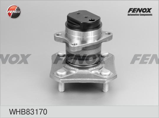 Fenox WHB83170 - Ступица колеса, поворотный кулак autospares.lv