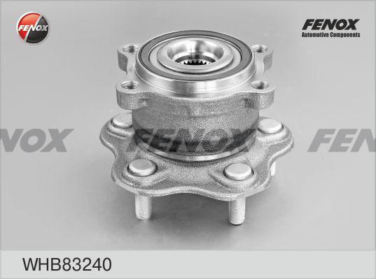 Fenox WHB83240 - Ступица колеса, поворотный кулак autospares.lv