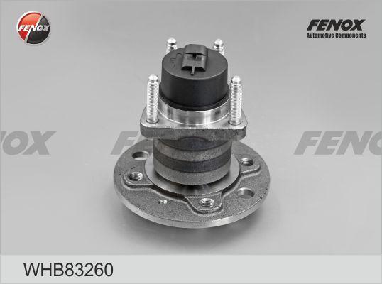 Fenox WHB83260 - Ступица колеса, поворотный кулак autospares.lv