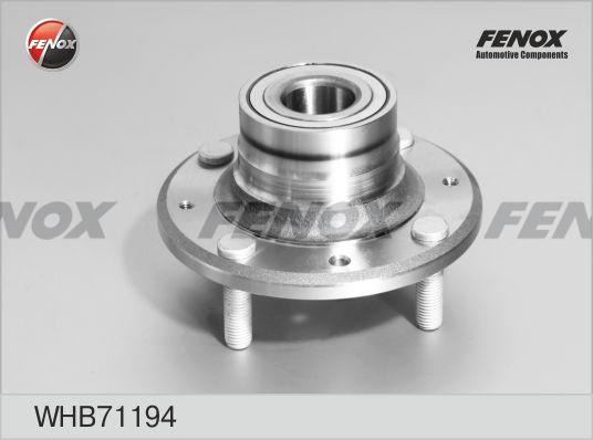 Fenox WHB71194 - Ступица колеса, поворотный кулак autospares.lv