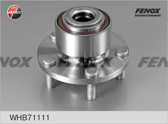 Fenox WHB71111 - Ступица колеса, поворотный кулак autospares.lv