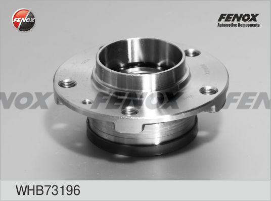 Fenox WHB73196 - Ступица колеса, поворотный кулак autospares.lv