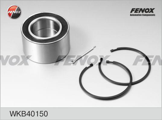 Fenox WKB40150 - Подшипник ступицы колеса, комплект autospares.lv