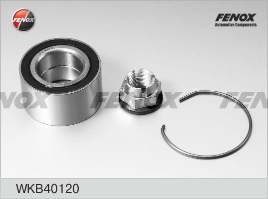 Fenox WKB40120 - Подшипник ступицы колеса, комплект autospares.lv