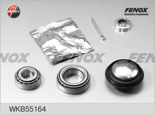 Fenox WKB55164 - Подшипник ступицы колеса, комплект autospares.lv