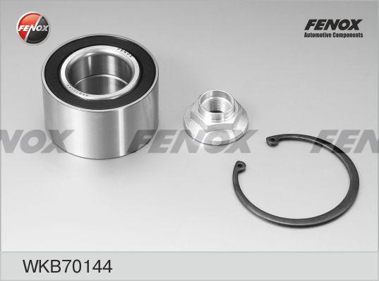 Fenox WKB70144 - Подшипник ступицы колеса, комплект autospares.lv