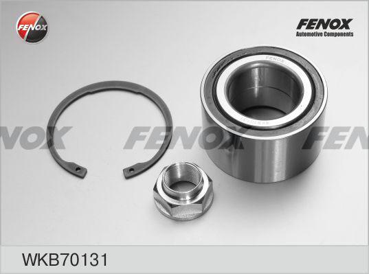 Fenox WKB70131 - Подшипник ступицы колеса, комплект autospares.lv