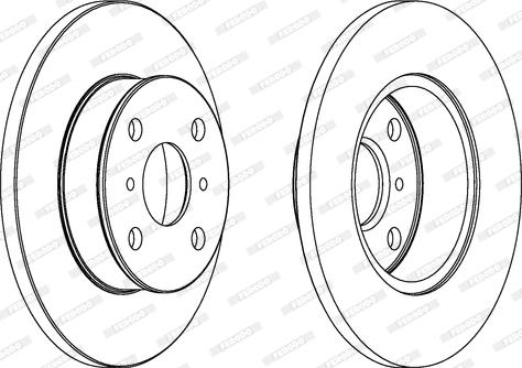 Japko 60265 - Тормозной диск autospares.lv