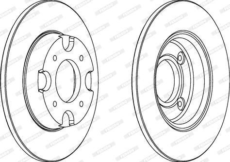 Delphi BG2417 - Тормозной диск autospares.lv