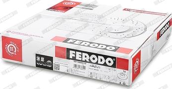 Ferodo DDF1988DC-1-D - Тормозной диск autospares.lv