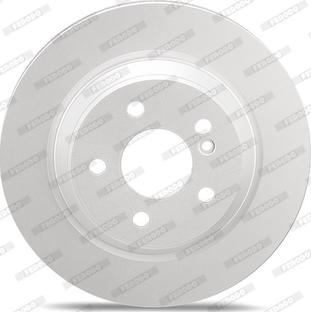 Ferodo DDF1457C-1-D - Тормозной диск autospares.lv