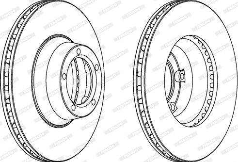 FTE BS3466 - Тормозной диск autospares.lv