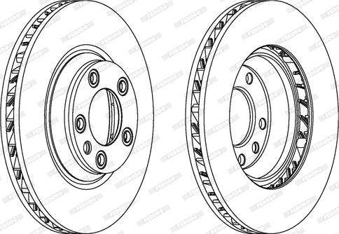 VW 20542 - Тормозной диск autospares.lv