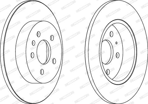 NK 2047111 - Тормозной диск autospares.lv