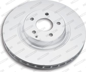 Ferodo DDF1595C-1-D - Тормозной диск autospares.lv