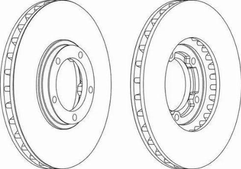 Alpha Brakes HTP-HY-519 - Тормозной диск autospares.lv