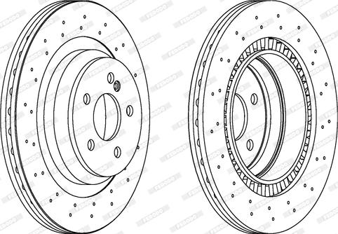 HELLA 8DD 355 109-441 - Тормозной диск autospares.lv