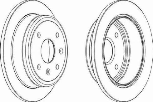 Jurid 562882JC - Тормозной диск autospares.lv