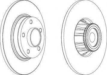 Ferodo DDF1623C - Тормозной диск autospares.lv