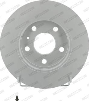 Ferodo DDF1044C - Тормозной диск autospares.lv