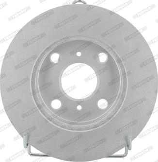 Ferodo DDF1084C - Тормозной диск autospares.lv