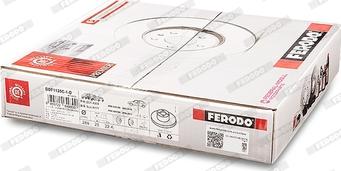 Ferodo DDF1135C-1-D - Тормозной диск autospares.lv