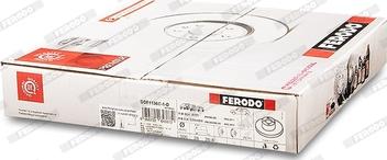 Ferodo DDF1136C-1-D - Тормозной диск autospares.lv