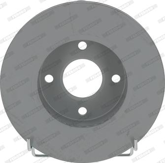 Ferodo DDF1884 - Тормозной диск autospares.lv