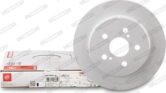 Ferodo DDF1875C-1-D - Тормозной диск autospares.lv