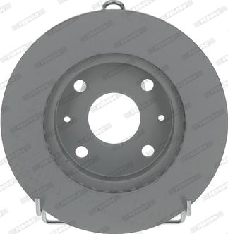 Ferodo DDF1394 - Тормозной диск autospares.lv