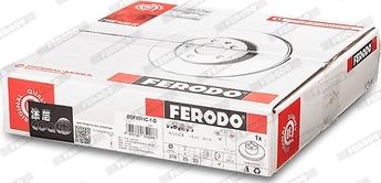 Ferodo DDF1311C-1-D - Тормозной диск autospares.lv