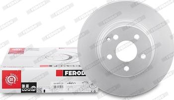 Ferodo DDF1263C-1-D - Тормозной диск autospares.lv