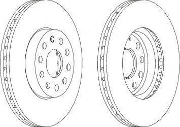 QUARO QD1754 - Тормозной диск autospares.lv