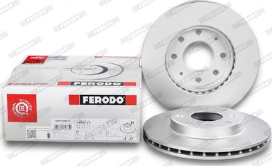 Ferodo DDF1279C-D - Тормозной диск autospares.lv