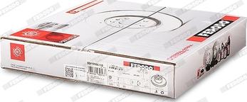 Ferodo DDF1705C-1-D - Тормозной диск autospares.lv