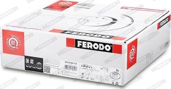 Ferodo DDF1715C-1-D - Тормозной диск autospares.lv