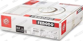 Ferodo DDF1716C-1-D - Тормозной диск autospares.lv